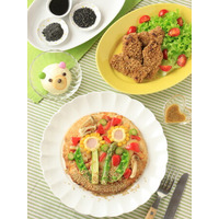 【カタギ食品イベントレポート】ごまで食育！地元大阪で「ごまたっぷり♪春の手作りピザランチ」料理教室を開催いたしました！