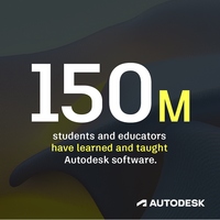 Autodesk 製品を活用する学生・教育関係者が世界で 1 億 5,000 万人に到達　～次世代の「デザインと創造」を担う人材育成を加速～