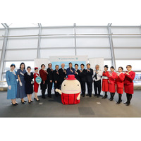 【キャセイ】名古屋就航60周年記念イベント開催　特別塗装機が名古屋初飛来