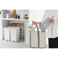 【山崎実業 新商品のお知らせ】 ゴミ箱裏やカウンターまわりのスペースを有効活用できるワゴンや、くず入れ付きのティッシュケースなど、新商品が発売になりました。