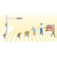 4月4日は「こども見守り活動の日」交通事故リスクが急増する「魔の7歳」を大人たちで守るために「7才の交通安全プロジェクト」特別広告を4月4日に実施