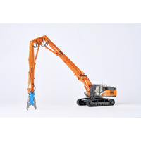 日立建機日本、数量限定「ZX350LCK-7 マルチブーム仕様機」ミニチュアモデルを発売