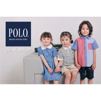 子供服ブランド「SLAP SLIP（スラップ スリップ）」と英国トラッドを基調とする「POLO BCS」が贈るコラボレーションアイテム第6弾が4/3より新登場！