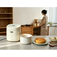 KEECOON「低温調理機能付き3合炊き炊飯器」に、体に優しく熱伝導に優れた『セラミック内釜』モデルに追加！