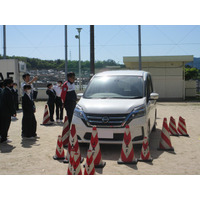 【JAF広島】交通事故防止と安全な交通社会の実現を目指して　小中高生向け交通安全教室を開催