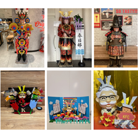 【限定ステッカーが手に入る塗り絵キャンペーンが初登場】各店舗の従業員手づくりの個性豊かな甲冑姿がお出迎え「武者カーネル」4月29日(水・祝)から期間限定で展示