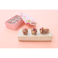 【母の日にとっておきの銘菓を】創業220年の亀屋良長が、甘酸っぱい「烏羽玉 いちごマーブル」など母の日にぴったりな新しい銘菓を発売。