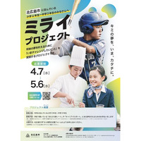 北広島市で「ミライ・プロジェクト」が始動！夢へのチャレンジを全力サポート