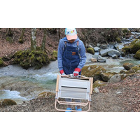 親子キャンプを後押し! 薪を運ぶ、火を囲む手を守るための子供用グローブ