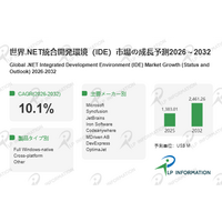 .NET統合開発環境（IDE）業界レポート2026：市場成長率、投資機会、サプライリスク評価