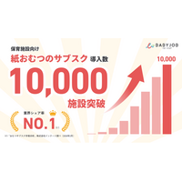 全国で広がるBABY JOBの紙おむつサブスク　1万施設・累計47万人の園児が利用