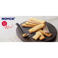 【ロイズ】新商品「バトンクッキー[白ごま]」を6月3日に発売。白ごまの香ばしさ極まる期間限定商品。