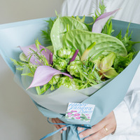 【Flower&Plants tette】父の日に飾る、大人のアンスリウム。板橋の生花店が贈る限定ブーケ