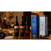 G'day Wine、父の日セールに合わせて赤ワイン新商品3種を発売感謝を込めて贈る、オーストラリア産赤ワインギフト。父の日の贈り物としてお父さんに贈りやすい、オリジナルのブルー熨斗をご用意