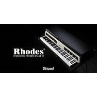 伝説のエレクトリック・ピアノ「Rhodes」国内販売開始-次世代モデルMK8/Stage 61と純正アクセサリーを展開