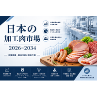 日本の食肉加工品市場規模、2034年までに327億米ドルを突破へ ― 年平均成長率（CAGR）2.42%で拡大