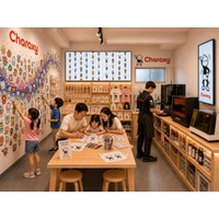 自分の絵が“ぷにもちシール”に。7/1 東京・南青山、オリジナルキャラグッズが作れる体験型ショップがオープン！七夕には、みんなでつくる「ぷにもち天の川」も出現