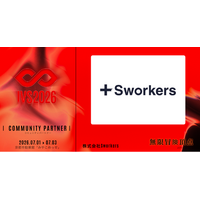 Sworkers、日本最大級のスタートアップカンファレンス「IVS2026」のCOMMUNITY PARTNERに就任