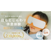 シリーズ累計販売23万台突破（※1）LaLuna エアー アイマスクから待望の新色「マットホワイト」が登場。Makuakeにて2026年6月29日（月）より先行販売開始
