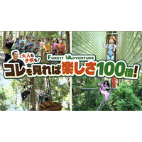 森遊びがもっと楽しくなる！ 「フォレストアドベンチャーを100倍楽しむ方法」動画公開　～視聴者プレゼントキャンペーンも実施！全国で使える招待券が当たる～