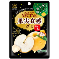 【不二家】千葉県市川市産「和梨」を使用した、止まらないシャリシャリ食感グミが再登場「ネクター果実食感グミ（和梨）」／「ネクターグミ（ピーチ／ミックス）」は果汁110％にリニューアル