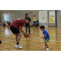 【バンビシャス奈良】いきいきスポーツ in つげ高原 バスケットボール教室実施