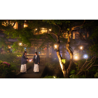 浴衣で歩く、夏の夜。100年以上の歴史を刻む日本庭園で楽しむ「花火の時間」―湯元啄木亭、8月31日までの夏限定宿泊プランを販売【函館／湯の川温泉】