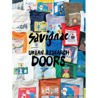Savignac × URBAN RESEARCH DOORS スペシャルなプリントTシャツが登場。店舗限定のPOP UPも開催決定！