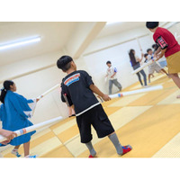 【都内民間学童】BunBu学院で次世代デジタルスポーツ「Cyber KASSEN」を体験！6対6のチーム戦やトーナメントを実施