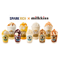 史上最強炭酸「SPARK RICH」が舞浜イクスピアリ(R)でリニューアル！ 2万本以上販売の「milkkissソフトクリーム」販売開始。