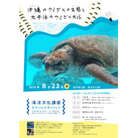 【海洋博公園】8/23（日）　海洋文化館 × 沖縄美ら海水族館　海洋文化講座スペシャルセッション「沖縄のウミガメの生態と太平洋のウミガメ文化」開催