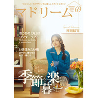 暑い季節が苦手だった岡田結実さん。ベランダと風鈴で夏が大好きに「マドリーム」Vol.69を公開