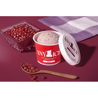 ANY1 ICE CREAM（エニワンアイスクリーム）は、「魚べい」及び「元気寿司」で第三弾「あずき」フレーバーを8月25日より販売開始