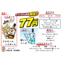 ハイボールもサワーも何杯飲んでも1杯70円（税込77円）！西葛西「ホルモン焼肉しまちゃん」、食べ放題全3コースで新サービス