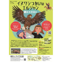 コーナー展示　『「イヌワシつかいのエルジャン」モンゴル絵本原画展』開催のお知らせ【横浜ユーラシア文化館】