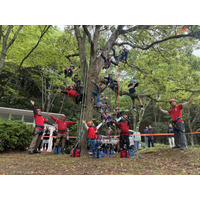 松戸中央公園でツリークライミング(R)体験会を開催！！