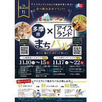 第2回「多摩市アイスランド風まちバル」11月開催
