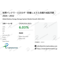 バッテリーエネルギー貯蔵システム市場規模マップ＋シェア＋フレームワーク、CAGR 6.0%の安定成長